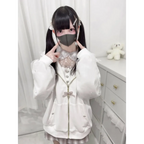 Kawaii Harajuku Bunny Ear Hoodie - Women’s Clothing & Accessories - Hooded - Women’s Hoodies - 13