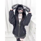 Kawaii Harajuku Bunny Ear Hoodie - Women’s Clothing & Accessories - Hooded - Women’s Hoodies - 7