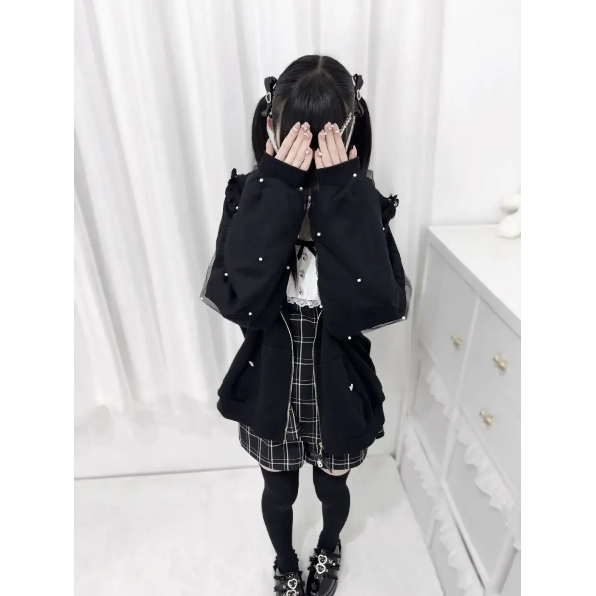 Kawaii Harajuku Bunny Ear Hoodie - Women’s Clothing & Accessories - Hooded - Women’s Hoodies - 9