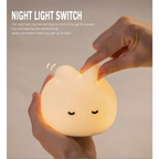 Bunny Silicone Night Light – Soft LED Lamp for Kids Room Nursery or Gifts - Lighting - Lighting - 11