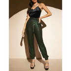 Butterfly Embroidery Mesh Velvet Cami - Camis & Tops - 5