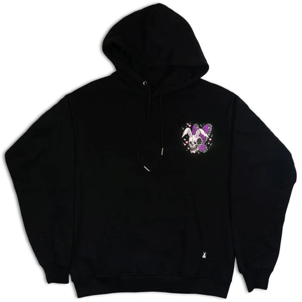 Praying Rabbit Butterfly Hoodie - Hoodies & Sweatshirts - Hoodie - 1