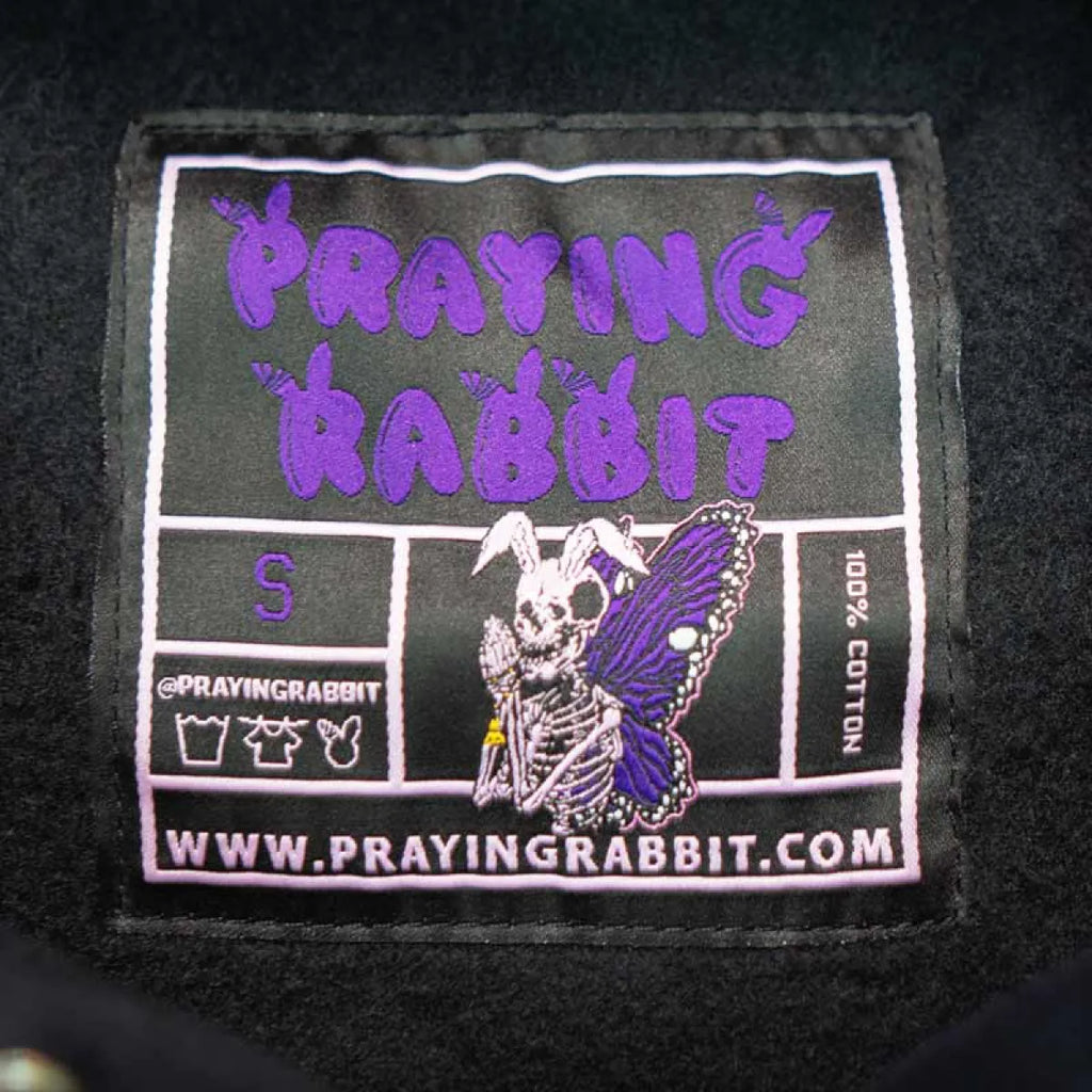 Praying Rabbit Butterfly Hoodie - Hoodies & Sweatshirts - Hoodie - 3