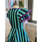 Adelaide Mini Swing Dress in Haunted Stripe - All Dresses - Mini Dress - 6