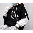 Harajuku Bear Bag Hoodie – Y2K Layered Pullover - Hoodies & Sweatshirts - Hooded - Hoodie - 4
