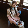 Mori Girl Vintage Knit Cardigan - Women’s Clothing & Accessories - Long - Round - Cardigans - 1