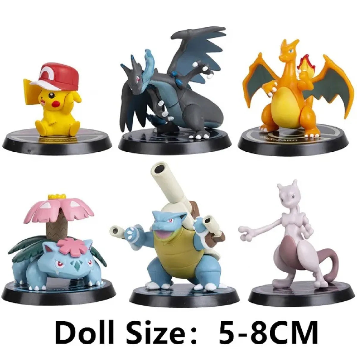 Pokemon Mini Figures Set – Pikachu Charizard & More - Anime - Figures - 7