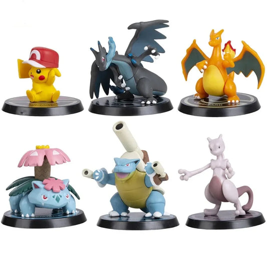 Pokemon Mini Figures Set – Pikachu Charizard & More - Anime - Figures - 1