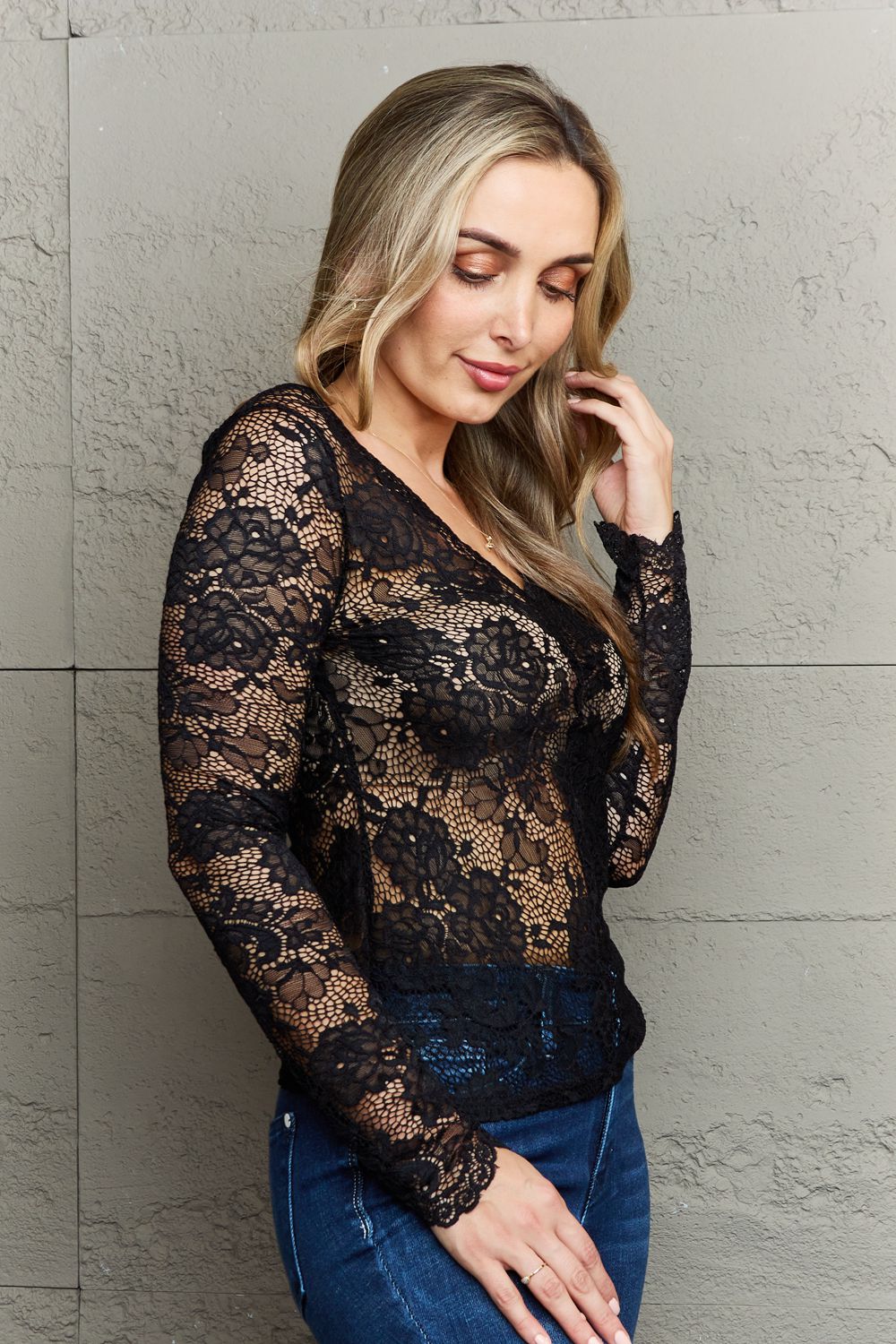 Be Kind Off The Shoulder Lace Top - Camis & Tops - Shirts & Tops - 3 - 2024