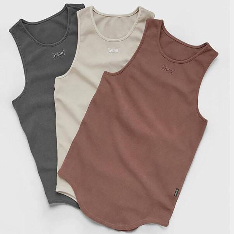 Men’s Solid Color Summer Cotton Sport Tank Tops - Camis & Tops - Shirts & Tops - 6 - 2024