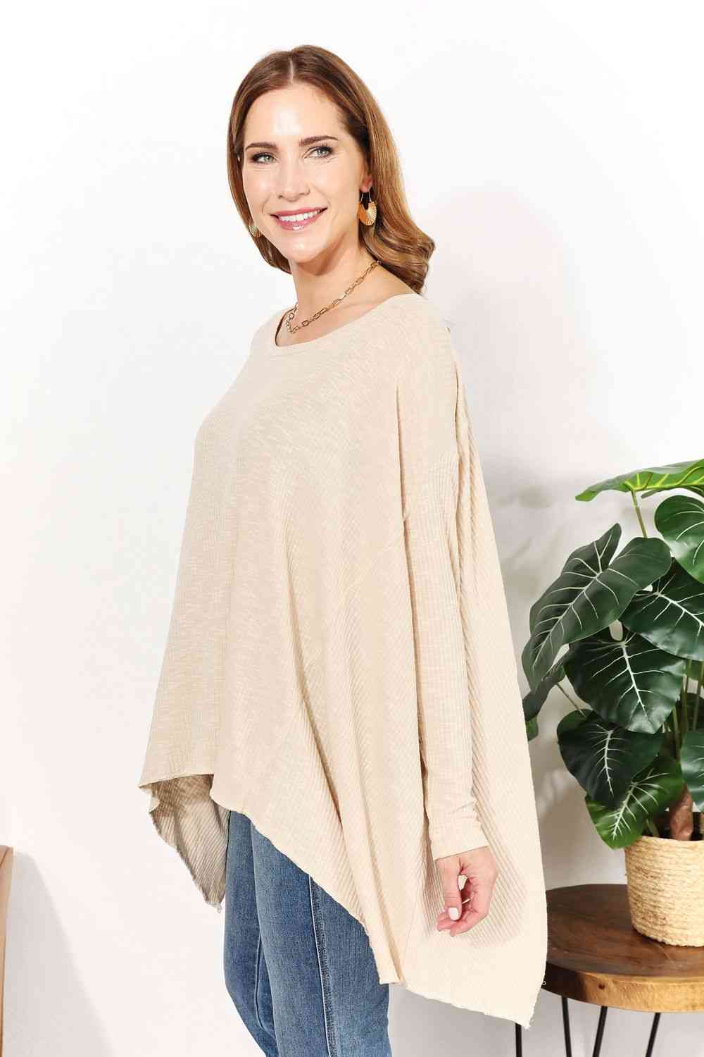 Oversized Super Soft Ribbed Top - Camis & Tops - Shirts & Tops - 4 - 2024
