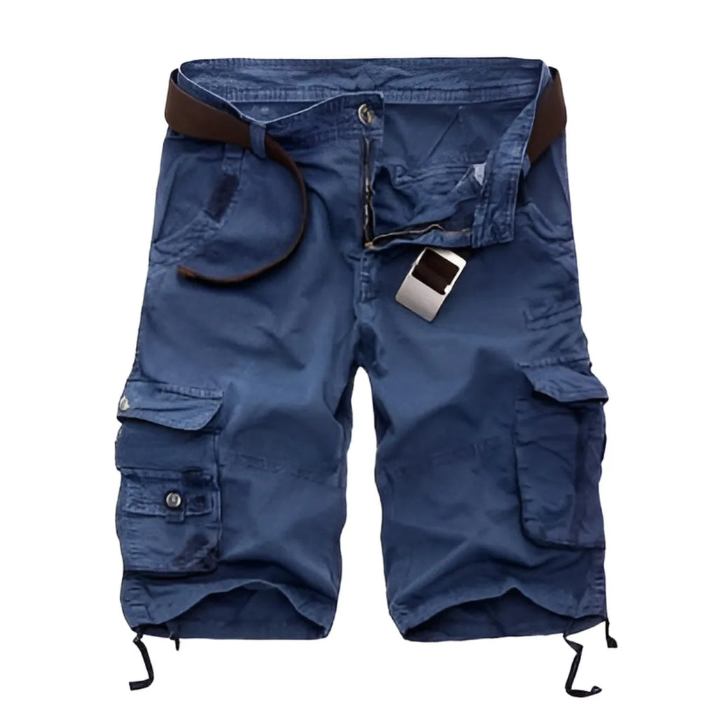 Military Camouflage Denim Cargo Shorts - Shorts - 15