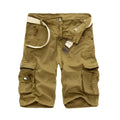 Military Camouflage Denim Cargo Shorts - Shorts - 6