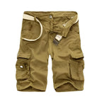 Military Camouflage Denim Cargo Shorts - Shorts - 6