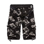 Military Camouflage Denim Cargo Shorts - Shorts - 9