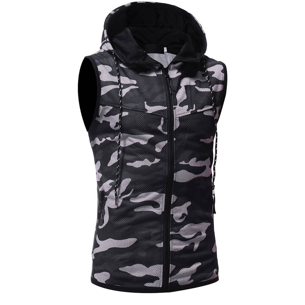 Camouflage Sleeveless Shirt - T-Shirts - Shirts & Tops - 19 - 2024