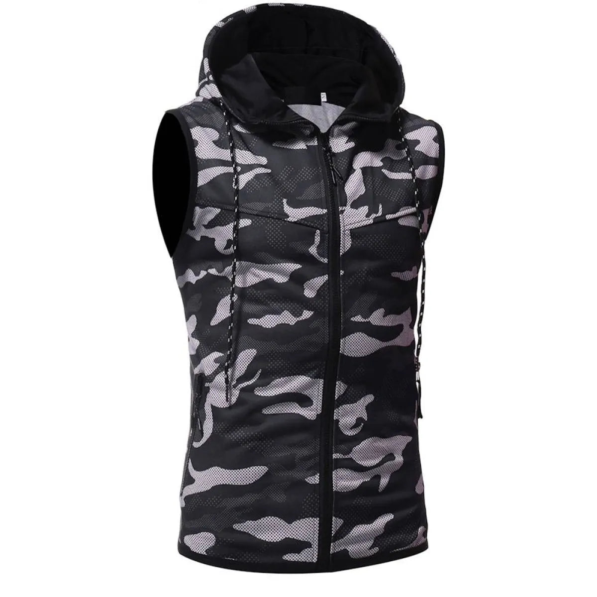 Camouflage Sleeveless Shirt - T-Shirts - 19