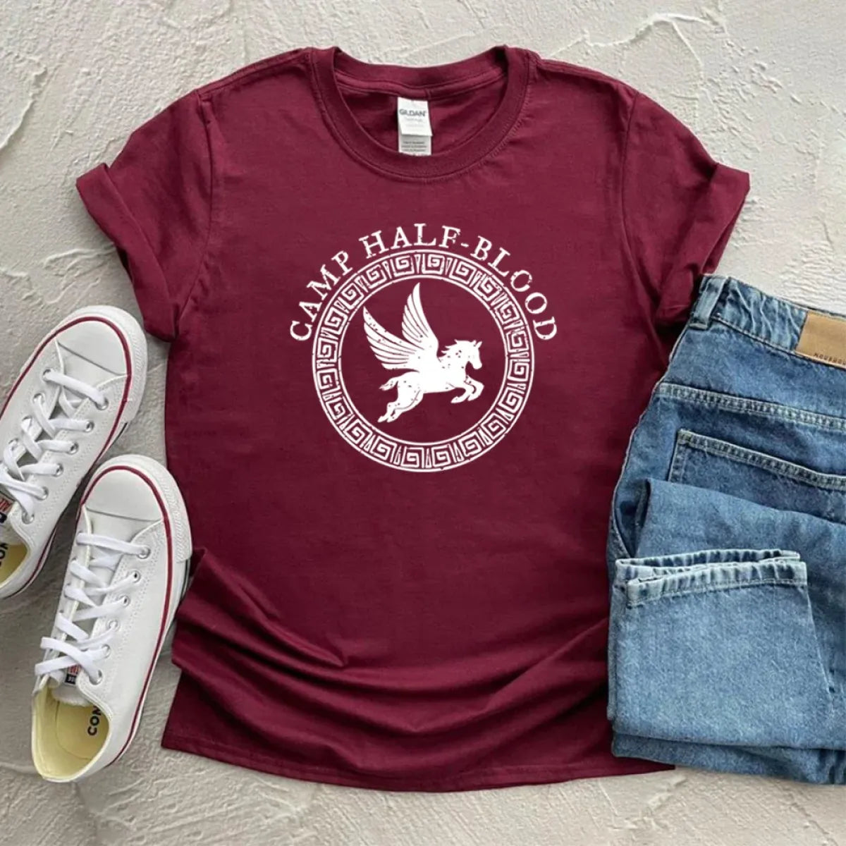 Camp Half-Blood T-Shirt – Percy Jackson Vintage Tee - T-Shirts - T-Shirts - 13
