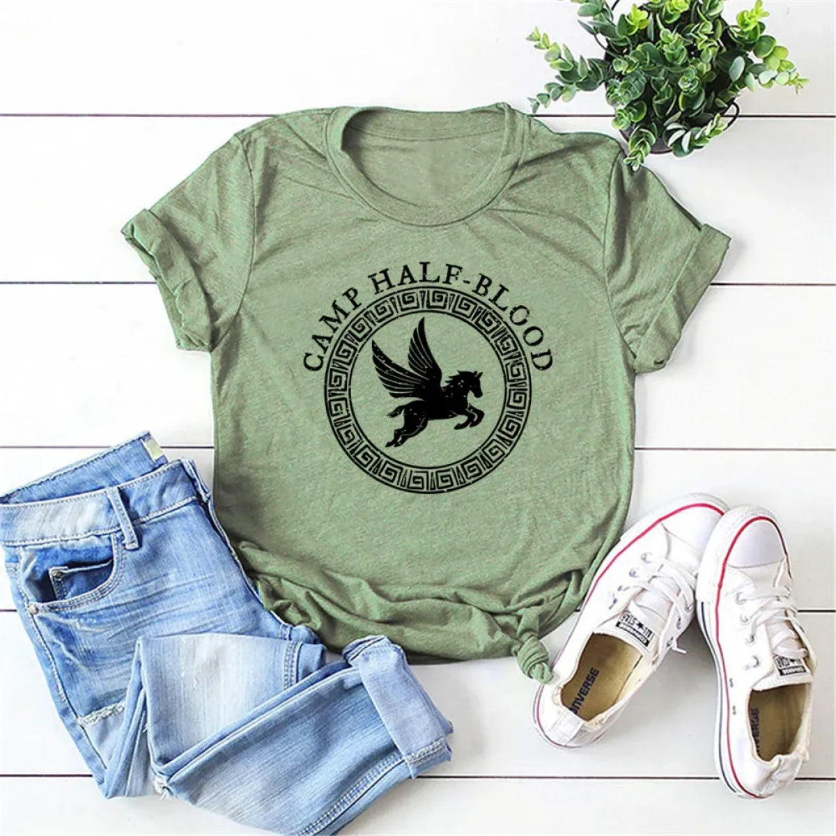 Camp Half-Blood T-Shirt – Percy Jackson Vintage Tee - T-Shirts - T-Shirts - 3