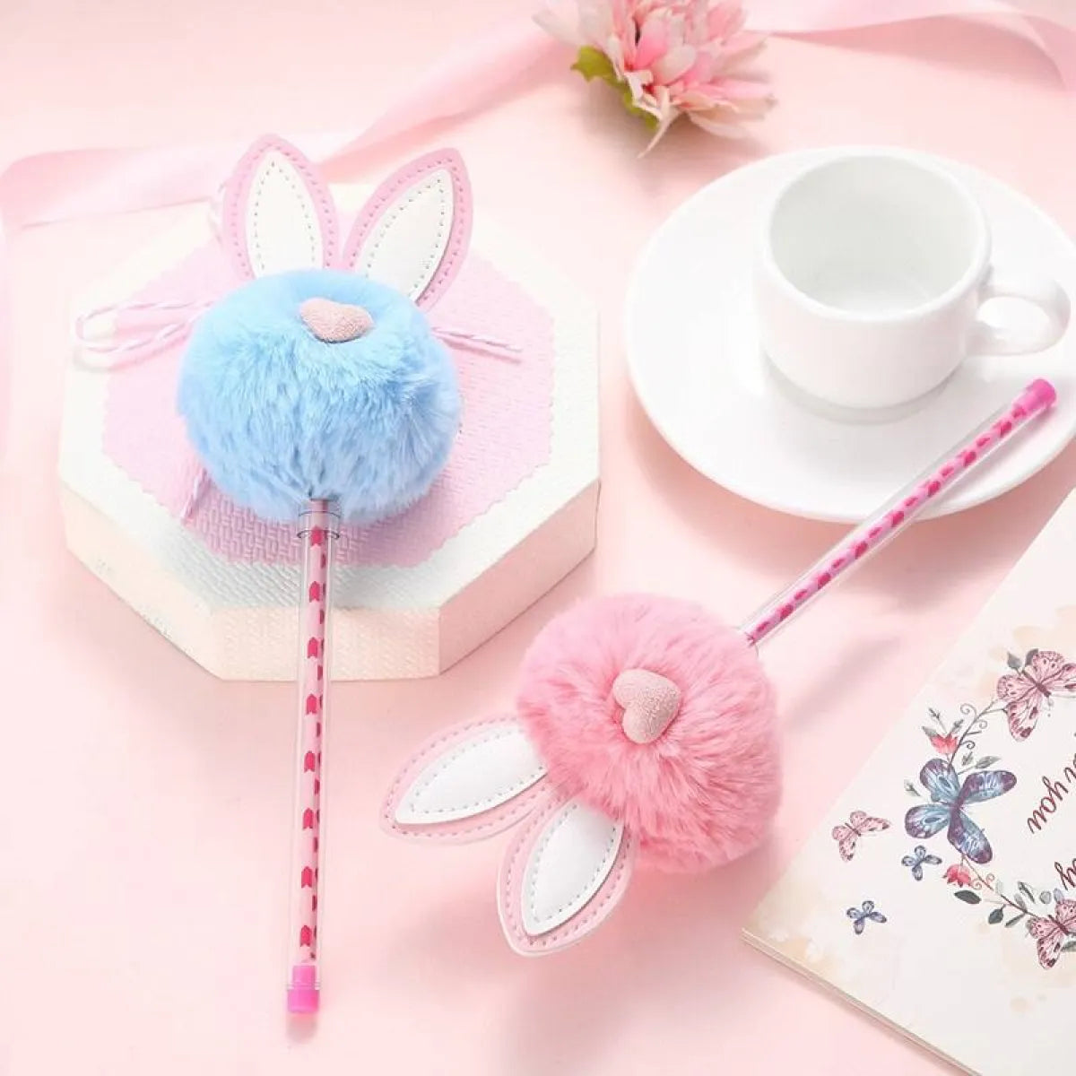1X Candy Plush Rabbit Gel Pen - Stationery & More - 14