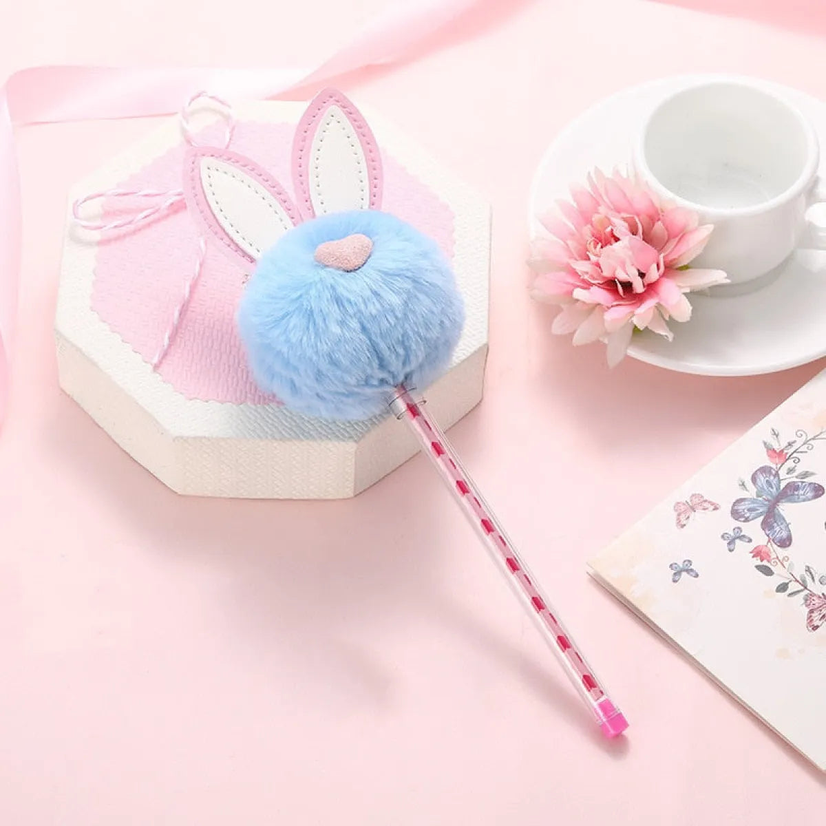 1X Candy Plush Rabbit Gel Pen - Stationery & More - 19