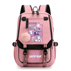 Kawaii Demon Hunters Canvas Backpack - Women Bags & Wallets - Backpack - 5