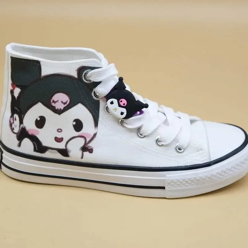 High Top Canvas Shoes - My Melody & Kuromi Sneakers - Accessories - Shoes - 6 - 2024