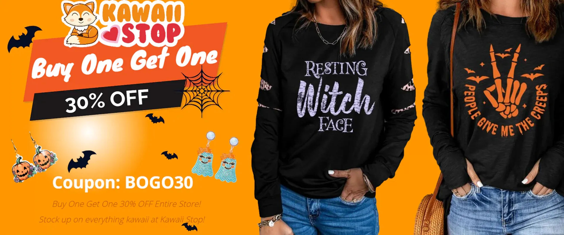 Halloween Sale - Kawaii Stop Kawaii Fashion