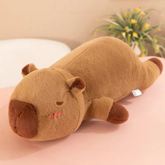 60cm Kawaii Capybara Plush Pillow – Soft Sleeping Toy for Birthday Gift - Christmas - Plushie - 6