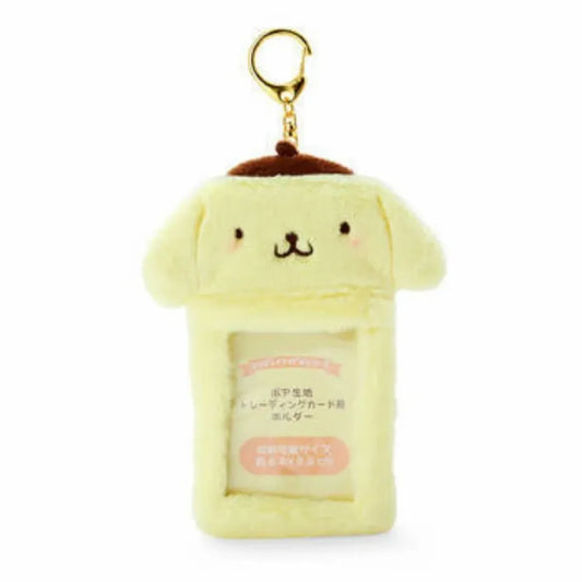 Sanrio PomPomPurin Plush ID Card Holder Keychain - Harajuku Style - Stationary & More - 1