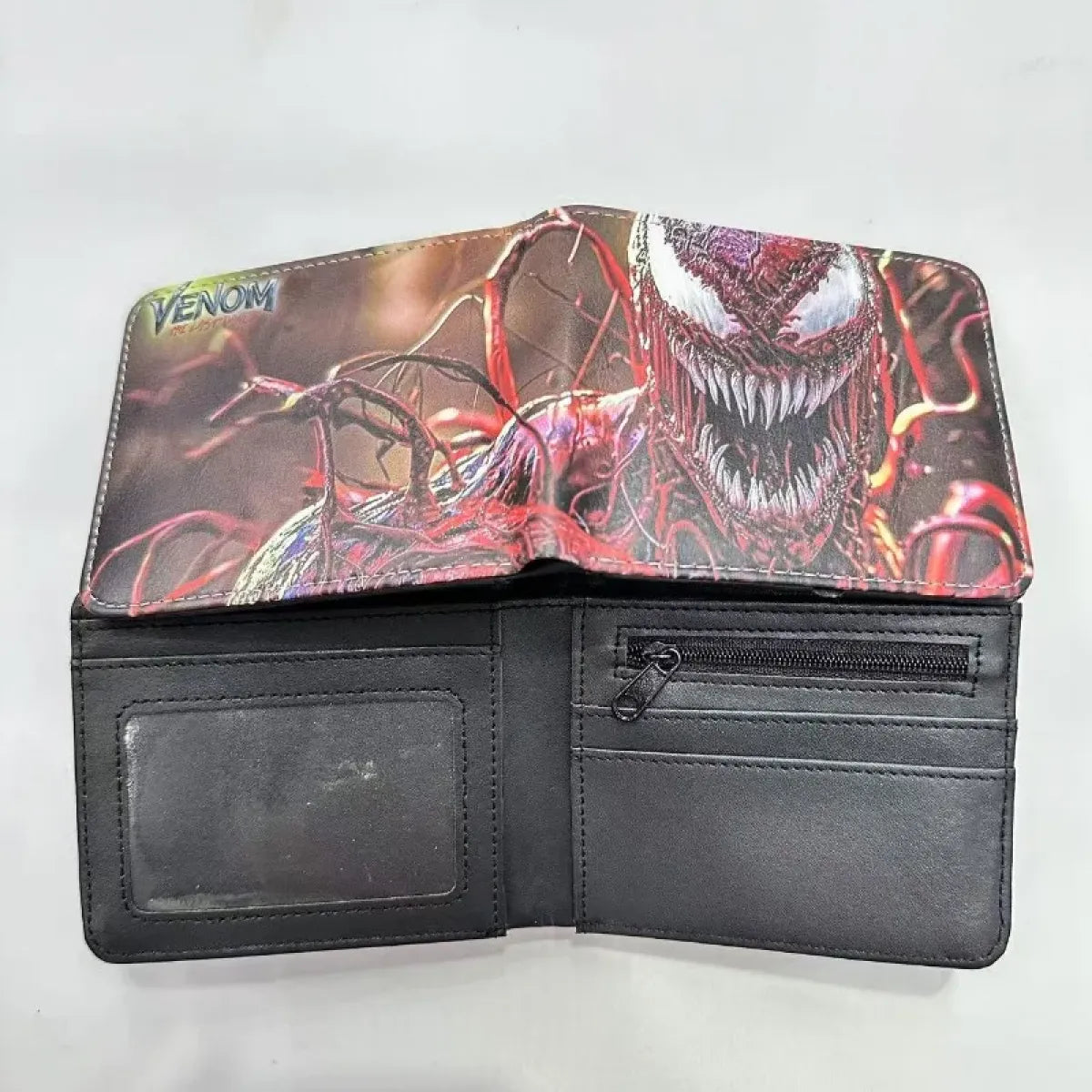 Venom PU Wallet with Card Slots & Money Clip - Anime - Purses - 4