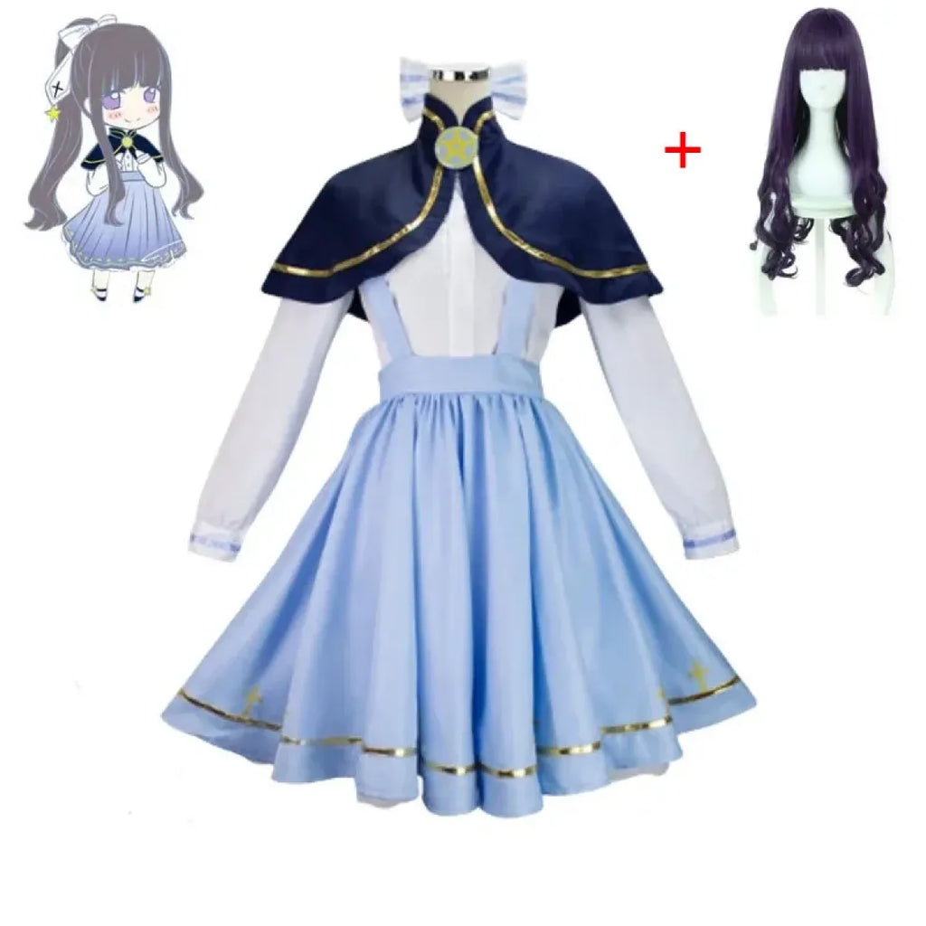 Cardcaptor Sakura Tomoyo Cosplay Magic Robe Dress Set - All Dresses - Cosplay - 9