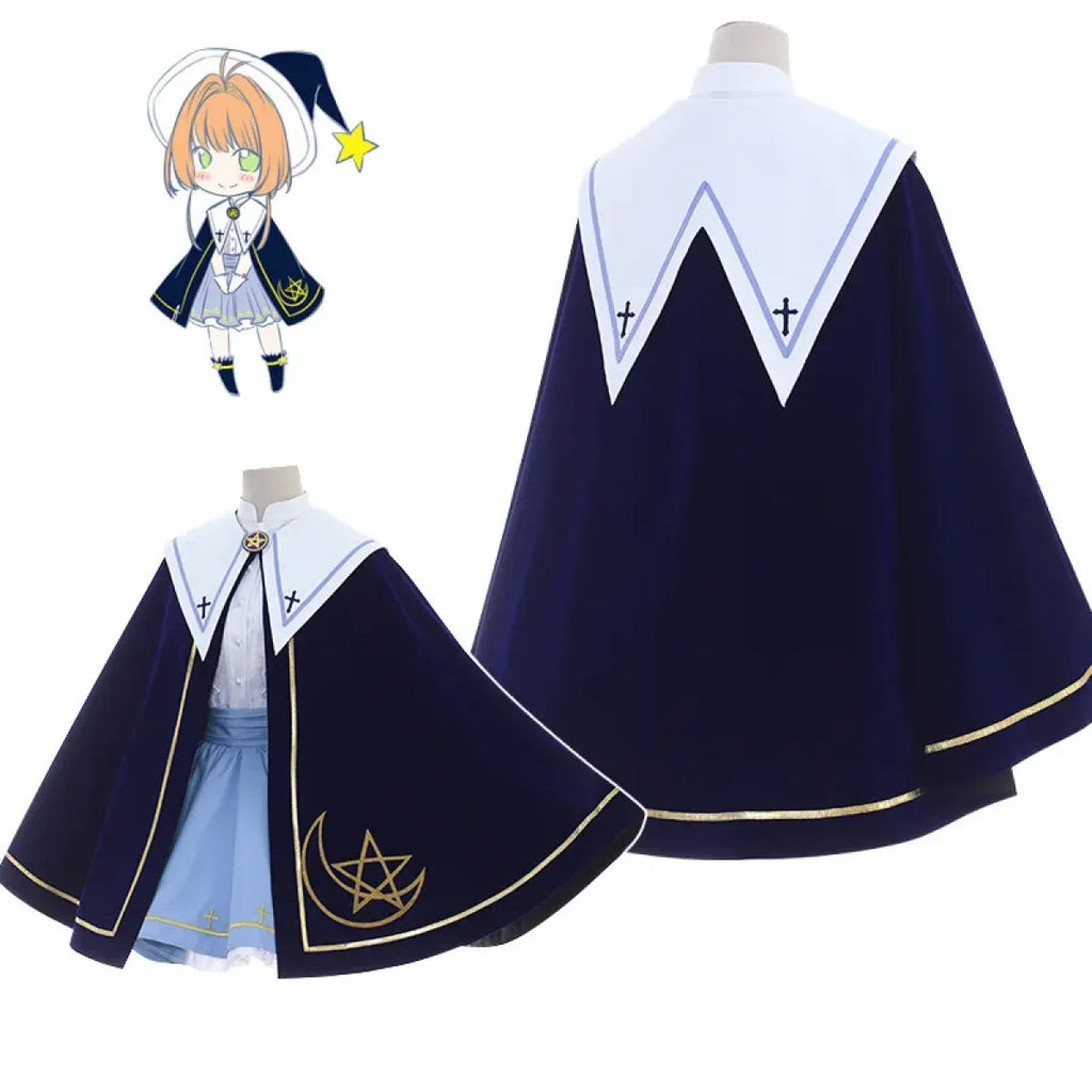 Cardcaptor Sakura Tomoyo Cosplay Magic Robe Dress Set - All Dresses - Cosplay - 2
