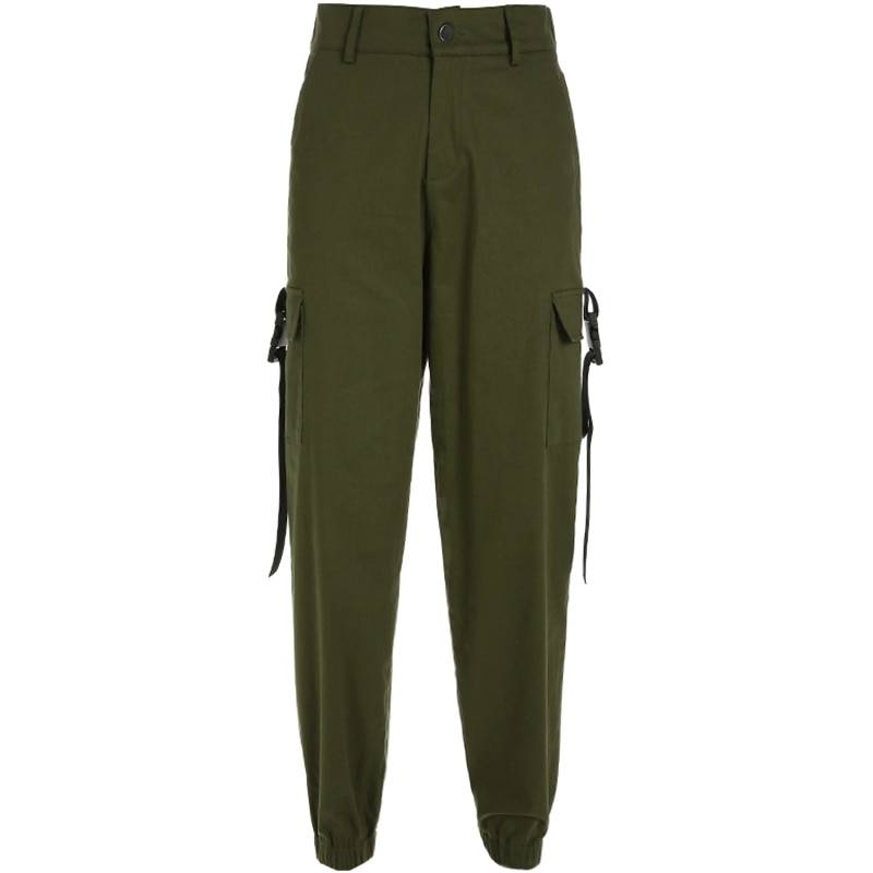 Cargo Jogger Pants - Green / S - Bottoms - Pants - 17 - 2024