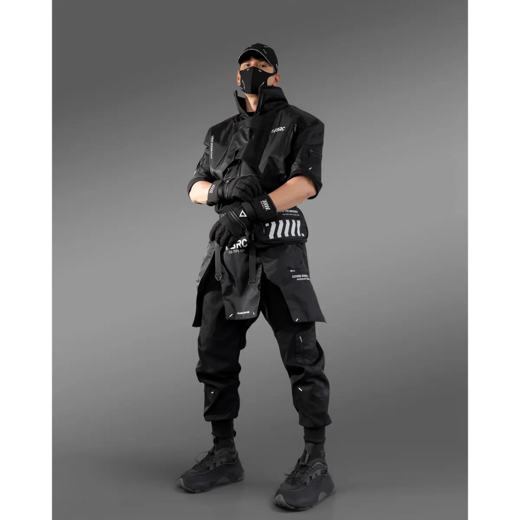 CG-Type 15A Layered Black Cargo Pants - Bottoms - Cargo Pants - 7