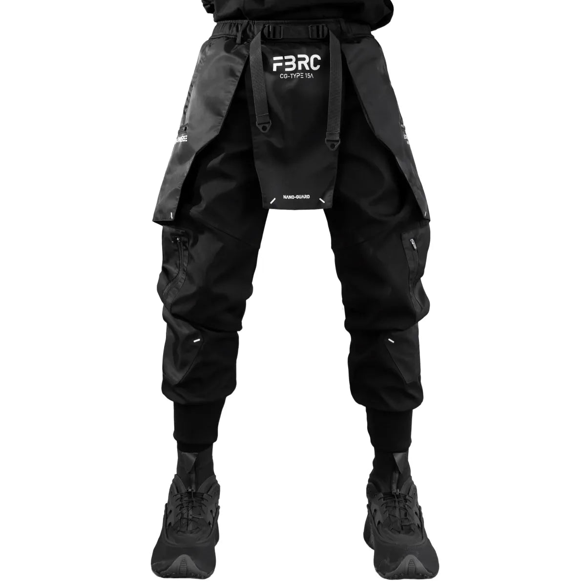 CG-Type 15A Layered Black Cargo Pants - Bottoms - Cargo Pants - 1