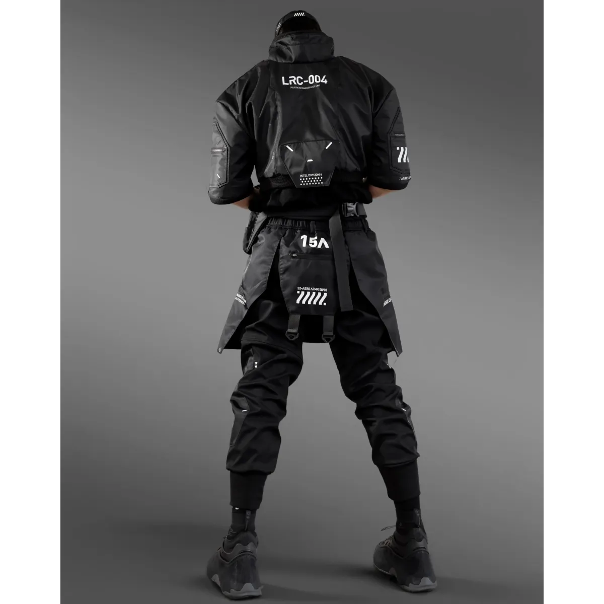 CG-Type 15A Layered Black Cargo Pants - Bottoms - Cargo Pants - 10