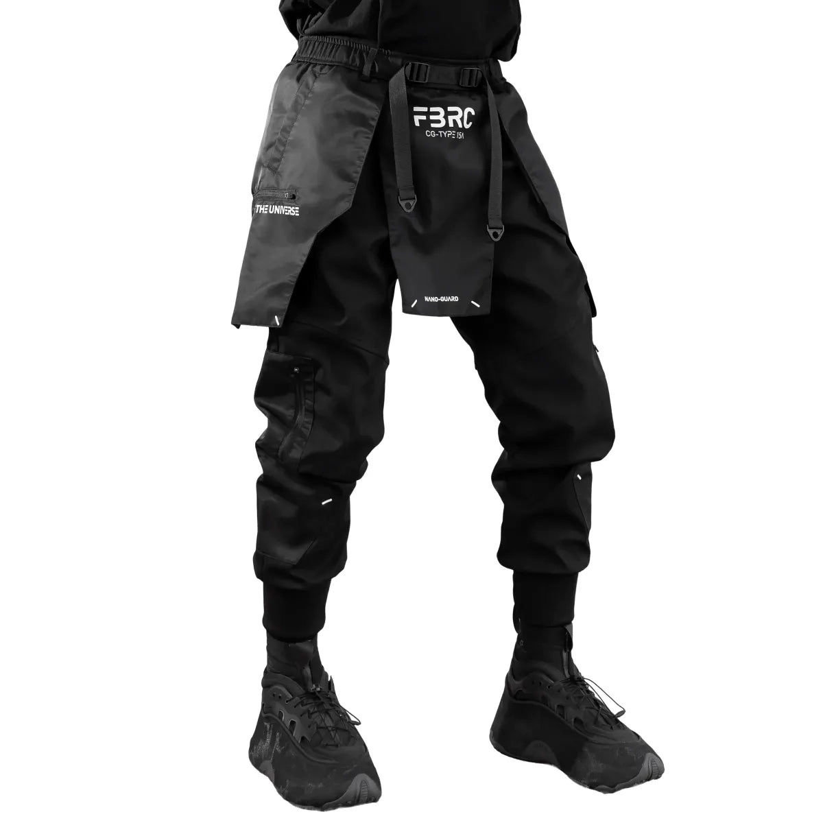 CG-Type 15A Layered Black Cargo Pants - Bottoms - Cargo Pants - 4