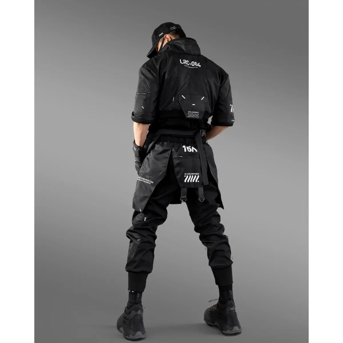 CG-Type 15A Layered Black Cargo Pants - Bottoms - Cargo Pants - 8