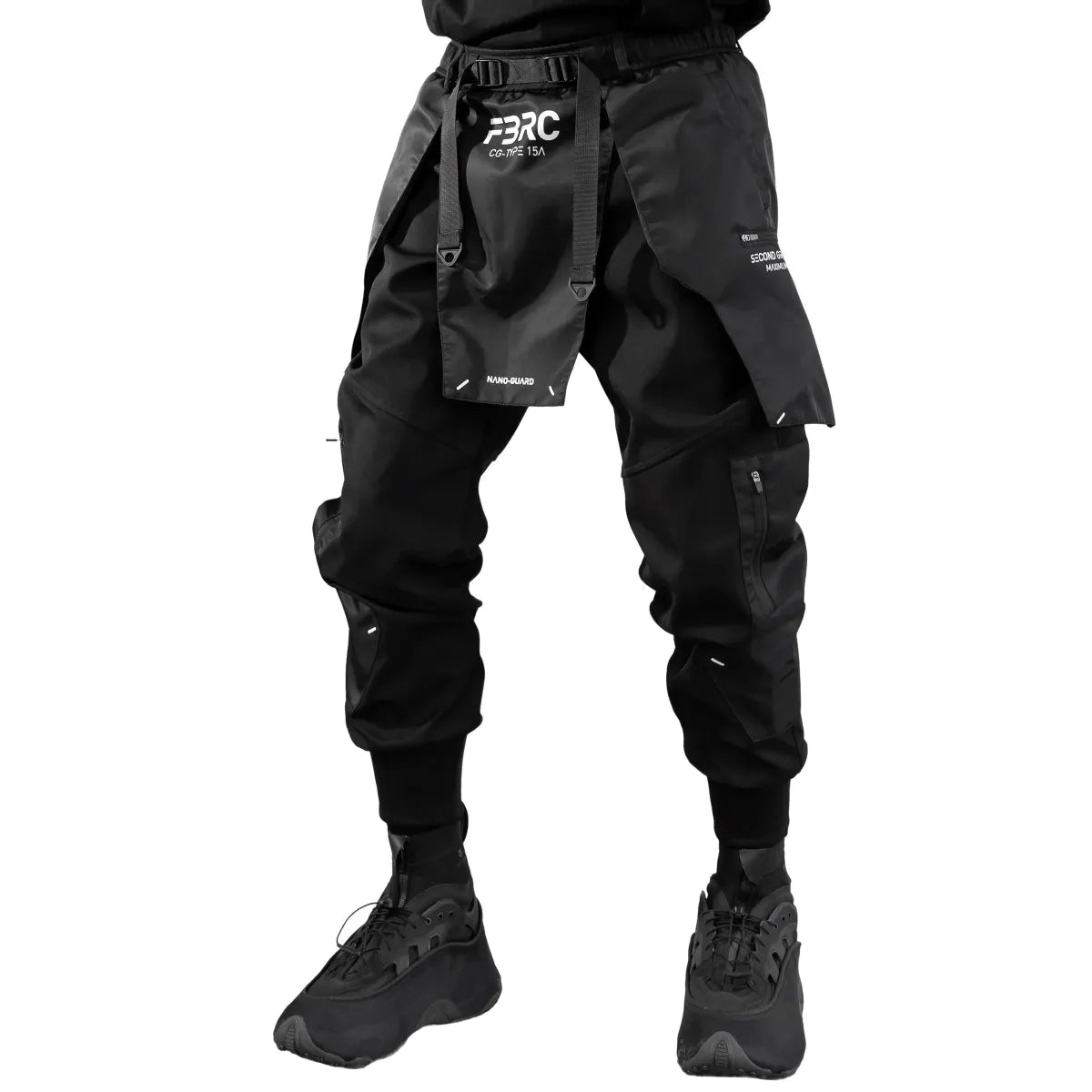 CG-Type 15A Layered Black Cargo Pants - Bottoms - Cargo Pants - 3