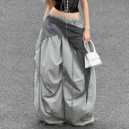 Y2K Streetwear Draped Cargo Pants - Bottoms - Cargo Pants - 2