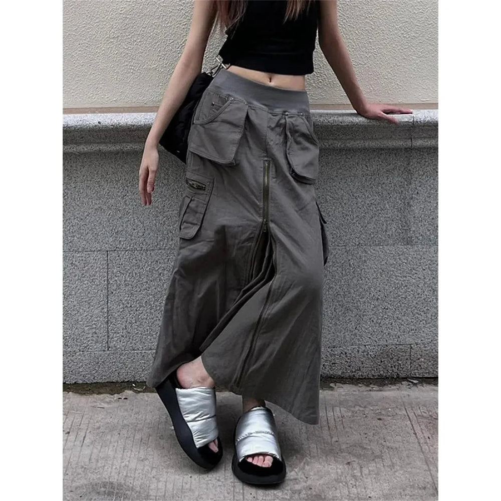 Harajuku Cargo Skirt - Bottoms - Skirts - 1