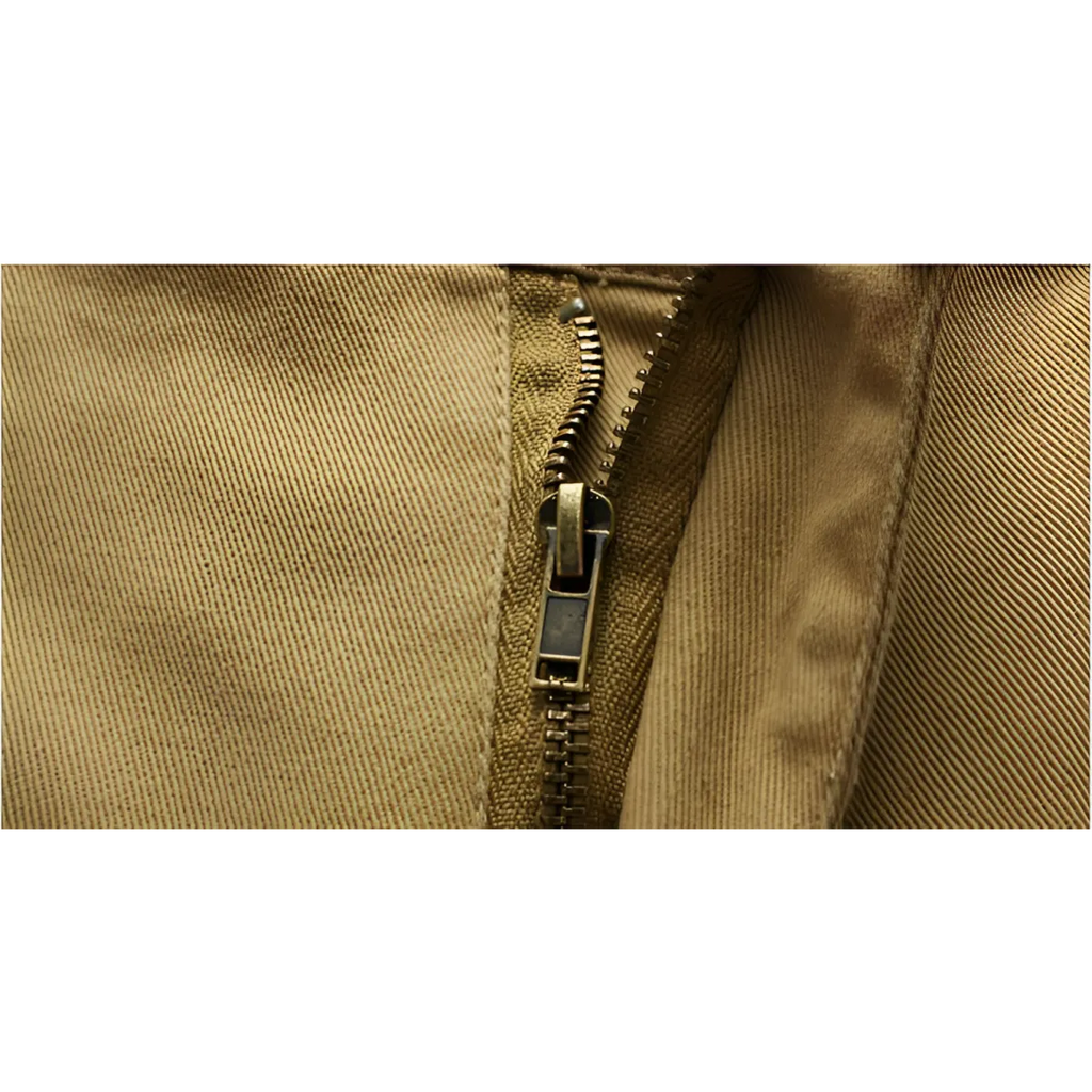 Patterned Button Cotton Cargo Trousers Shorts - Shorts - 11