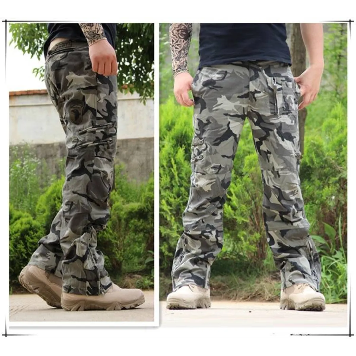 Cargo Trousers Workwear - Men’s Clothing & Accessories - 8