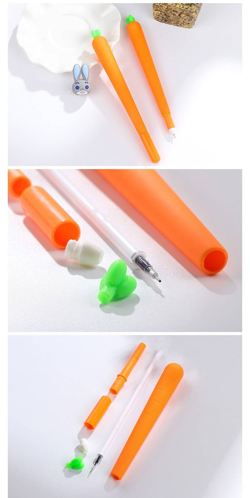 Cute Carrot Shape Gel Pens - Stationary & More - Shirts & Tops - 7 - 2024