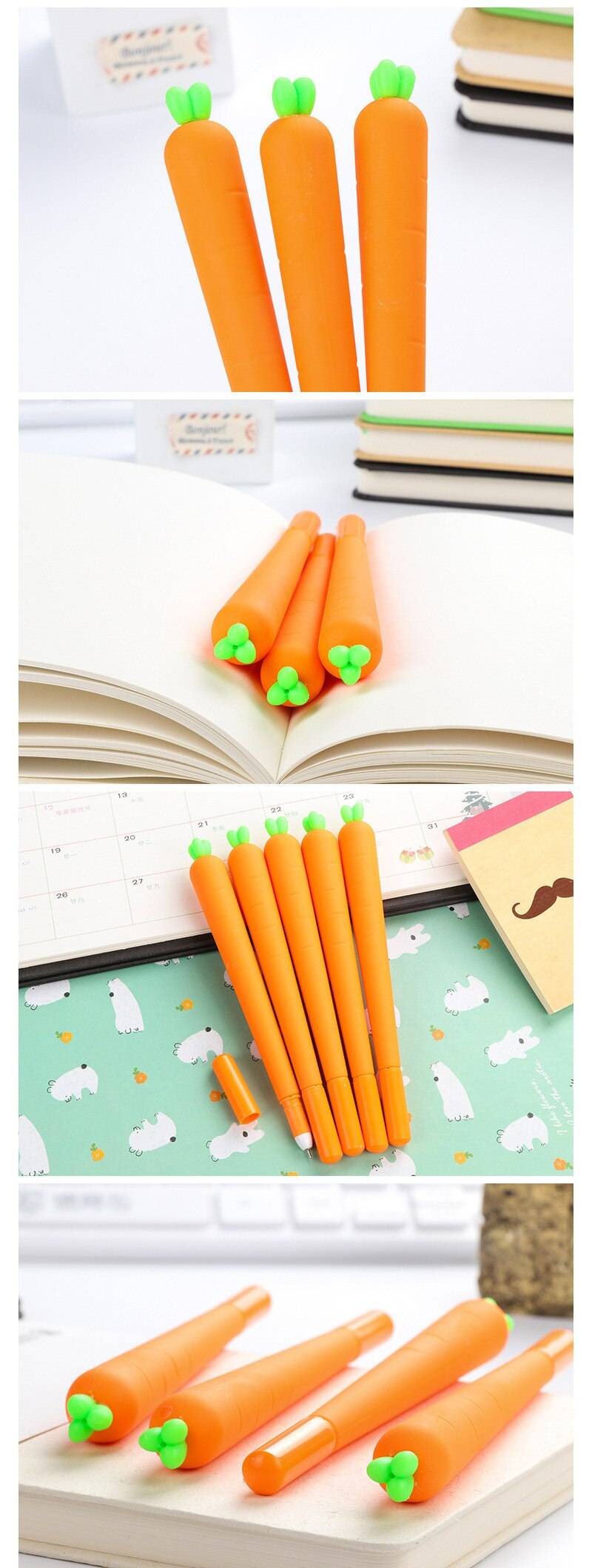 Cute Carrot Shape Gel Pens - Stationary & More - Shirts & Tops - 9 - 2024