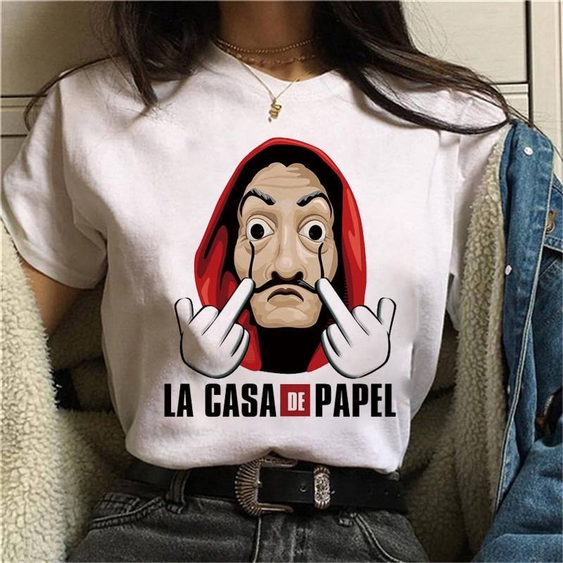 Casa Del Papel T Shirts - T-Shirts - Shirts & Tops - 19 - 2024