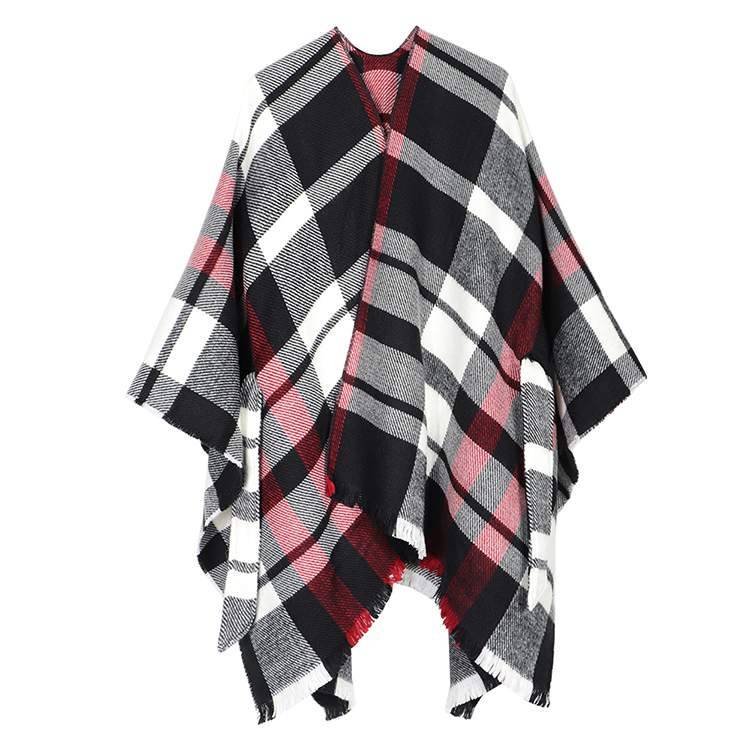 Women’s Cashmere Shawl - Red - Women’s Clothing & Accessories - Clothing Accessories - 12 - 2024