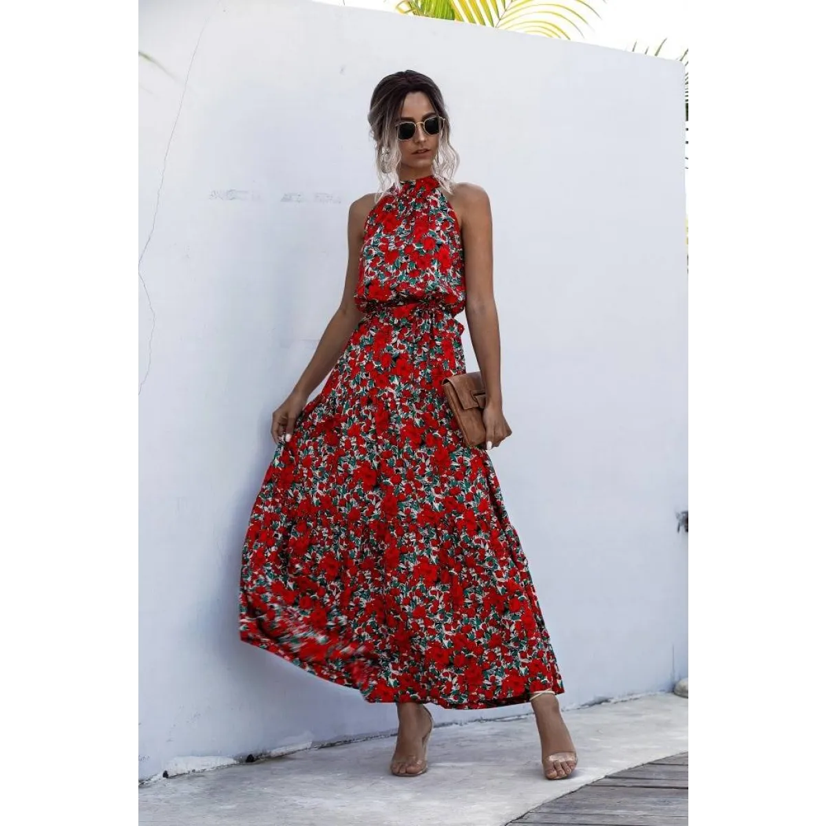 Casual Halter Dresses for Summer - All Dresses - 1