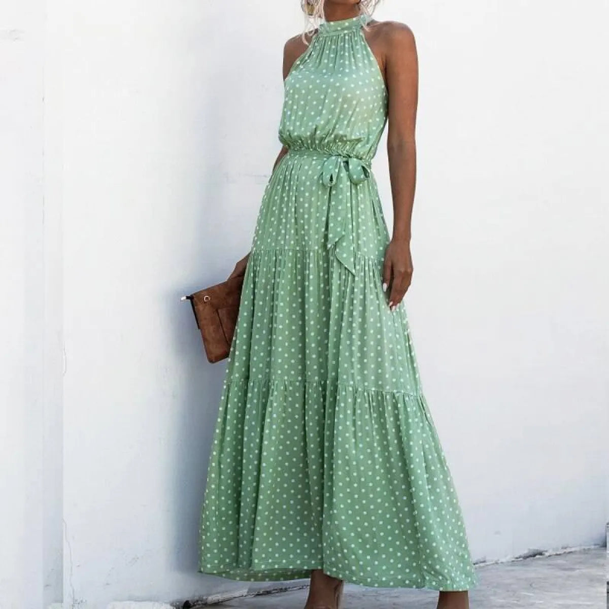 Casual Halter Dresses for Summer - All Dresses - 16